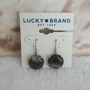 New Lucky Brand Stone Drop Earrings